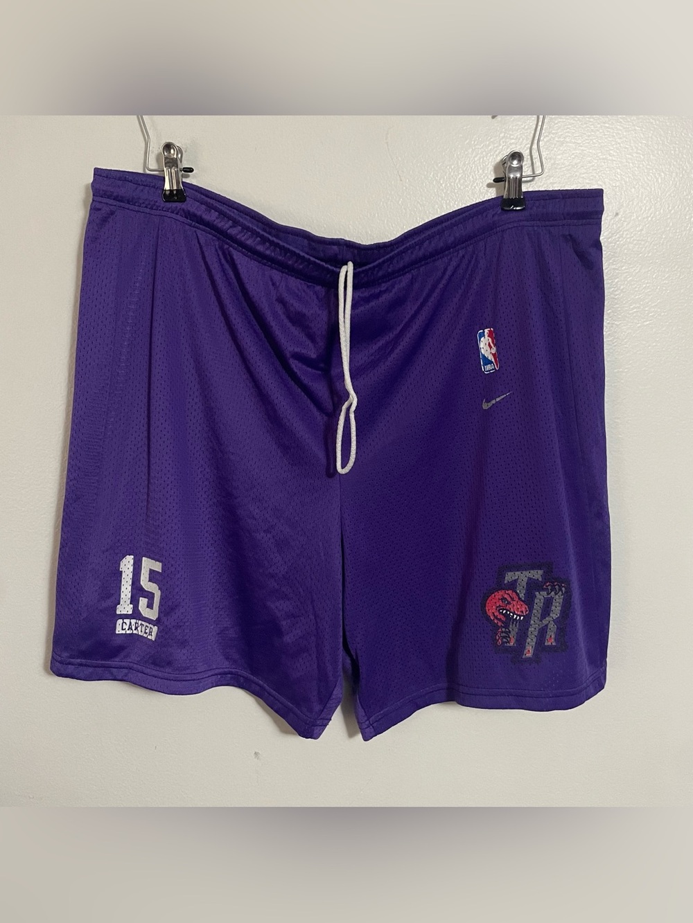 Nike Toronto Raptors Vince Carter Mesh Basketball Shorts